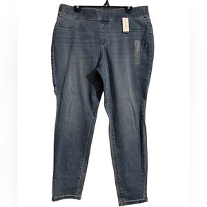 NEW Lane Bryant Medium Blue Pull-On Jeggings